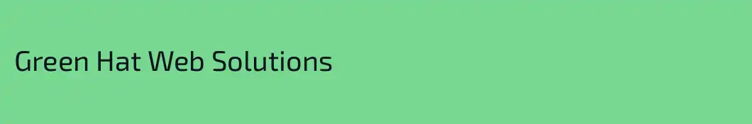 Green Hat Web Solutions